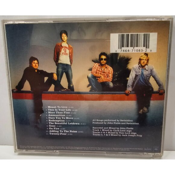 Switchfoot The Beautiful Letdown CD Album Featuring Meant To Live & Dare You T - Picture 4 of 6